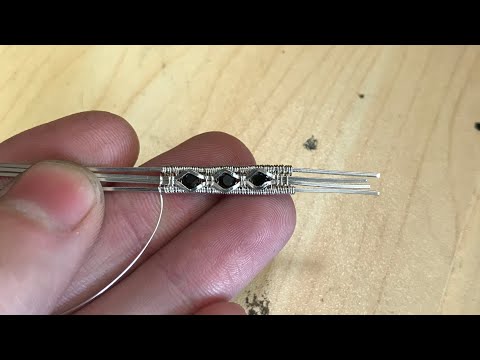 Видео: Учебное пособие по обмотке проволокой: настройки плетения (МОЖНО С ЛЮБЫМИ КРУГЛЫМИ ПРОВОДАМИ!)