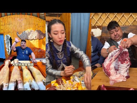 Видео: Гурманская жизнь монгольского Энке! Удлиненная версия 8 #кемпинг #кулинария #деревня