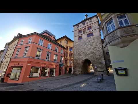 Видео: Rottweil. Baden - Württemberg.  Прогулка с Ириной  Часть 1