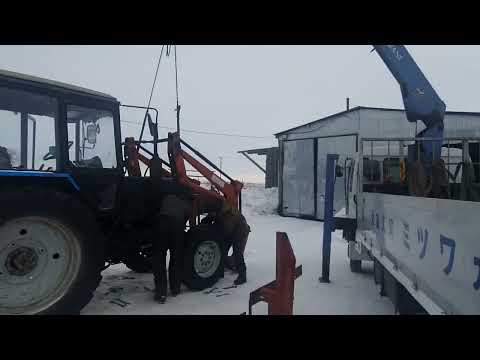 Видео: Сломали лонжерон на мтз 82.1