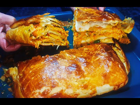Видео: ТАКОЙ ШИКАРНЫЙ ПИРОГ С КАПУСТОЙ ВСЕГДА ВКУСНЕЕ ЧЕМ С МЯСОМ ОЧЕНЬ ВКУСНО | TASTY PASTRIES RECIPE