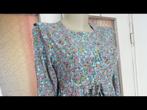 Видео: Яна бир ажойиб куйлаклар бичамиз тикамиз Шьём платье. We sew a dress.