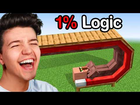 Видео: Minecraft на 1% Логика...