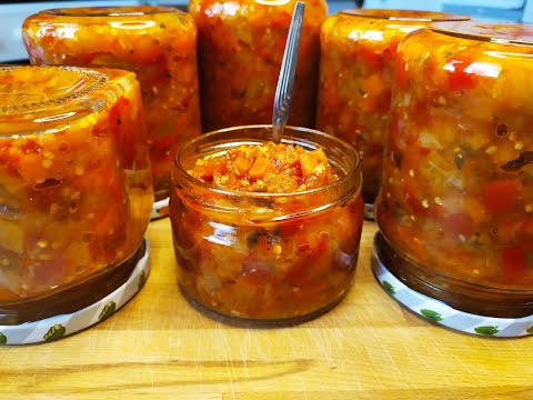 Видео: Икра баклажанная с морковью и шамбалой (без пастеризации)