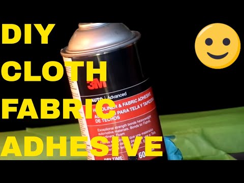 Видео: Советы по повторному креплению автомобильной ткани на дверные панели/потолок 3M Headliner & Fabric