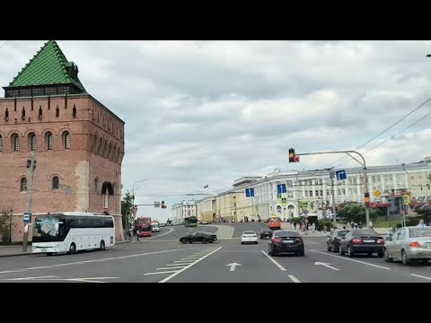 Видео: Нижний Новгород очень красивый город 🚙поехали