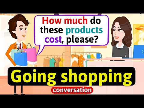 Видео: Поход по магазинам (шопинг в торговом центре – шопоголик) – практика разговорного английского – у...