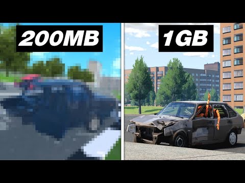 Видео: 😱СРАВНИЛ КЛОНЫ BEAMNG DRIVE на ТЕЛЕФОН С РАЗНЫМ ВЕСОМ