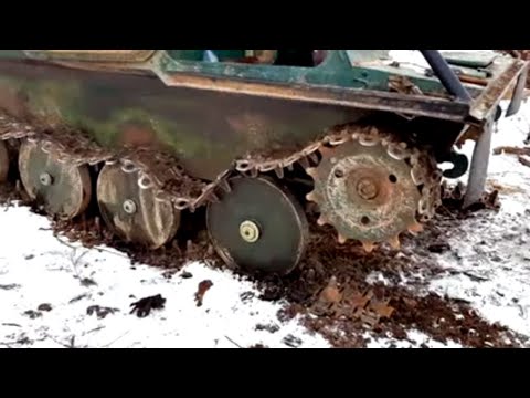 Видео: Танк-вездеход Газ 73 гтму увеличили клиренс на газушке Ремонт ходовой на  Газ 73 гтму