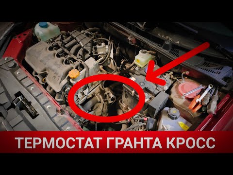 Видео: НЕ ПРОГРЕВАЕТСЯ ДВИГАТЕЛЬ ЛАДА ГРАНТА/МЕНЯЕМ ТЕРМОСТАТ