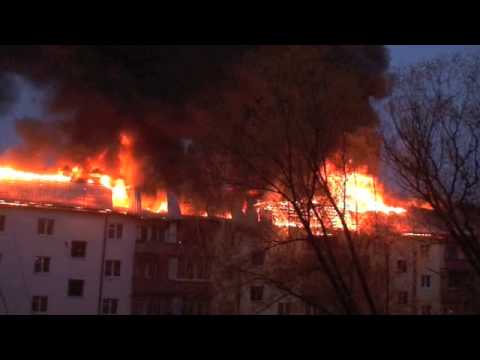 Видео: Пожар в Раменском
