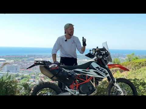 Видео: KTM 690 ENDURO про прямоток и мотор