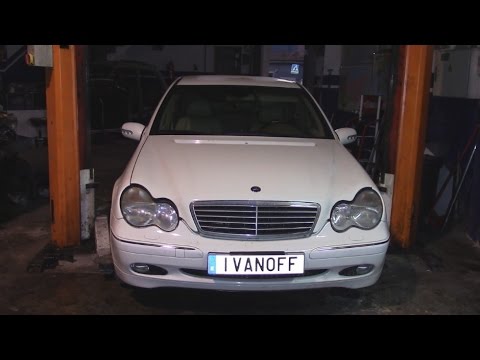 Видео: Ремонт автомобиля Mercedes 270CDI W203 Пропуск форсунки, фрезеровка седла.