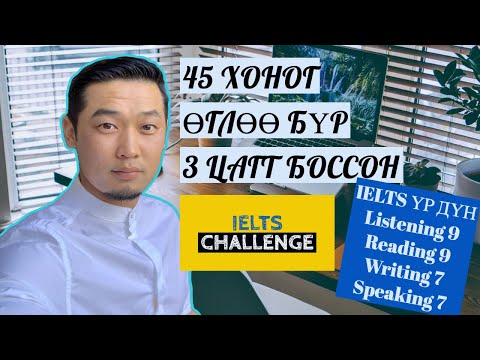 Видео: IELTS 8 оноо авахдаа өглөө бүр хуваалцсан STORY-нууд | Wish and Wings Family