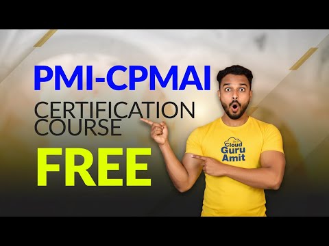 Видео: БЕСПЛАТНЫЙ курс сертификации CPMAI Института управления проектами (PMI)