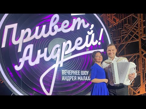 Видео: Инна Каменева и Владимир Бутусов в программе "Привет, Андрей!" у Малахова спели песню "Ромашки"