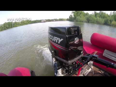 Видео: Mercury 40 vs Tohatsu 50 - тест моторов с водометами │стихия воды абакан