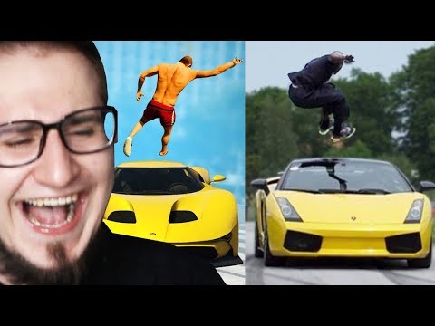 Видео: СМЕШНАЯ ГТА VS РЕАЛЬНАЯ ЖИЗНЬ ( СМЕШНЫЕ МОМЕНТЫ )