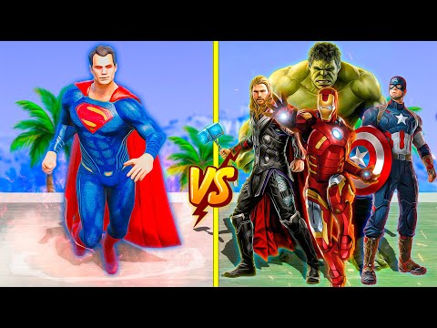 Видео: СУПЕРМЕН vs КЕК АЛУШЫЛАР (GTA V) джони жони