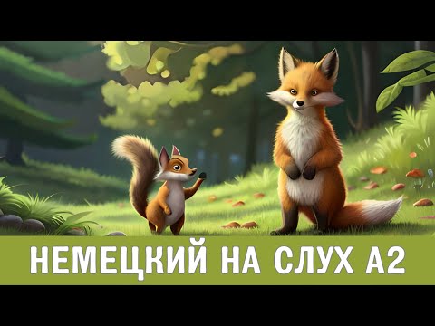 Видео: Тренируйте немецкий на слух. Простой рассказ уроаня А2