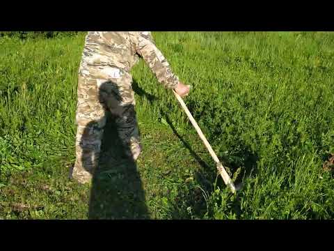 Видео: Литовка,- от покупки до дела.   Часть 7.     Испытание