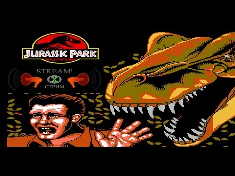 Видео: Jurassic Park прохождение 100%| Игра на (Dendy, Nes, Famicom, 8 bit) 1993 Ocean. Live cтрим HD [RUS]