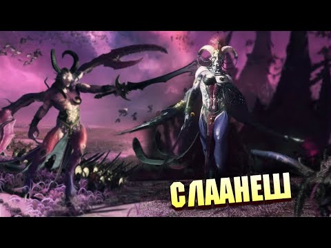 Видео: СЛААНЕШ И ЕЁ ГЕДОНИСТЫ В Total War: WARHAMMER III