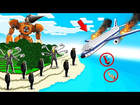 Видео: 🇺🇦 ПАДІННЯ НА ОСТРІВ ДРИЛЬМЕНА ТИТАНА В МАЙНКРАФТ! БАКІ І НУБІК DRILL MAN TITAN MINECRAFT