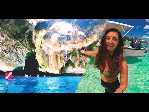 Видео: Металлоискатель в знаменитой подводной морской пещере (золото и алмазы!)