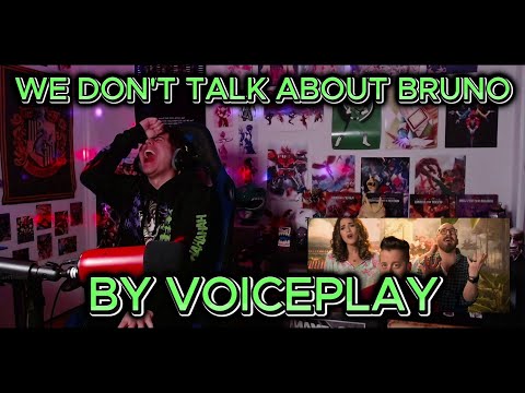 Видео: Уморительно!!! Слепая реакция на VoicePlay при участии Эшли Дайан — We Don't Talk About Bruno