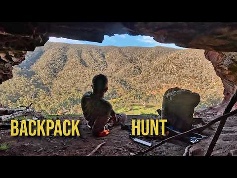 Видео: Одиночная охота с рюкзаком в Австралии | Замбар, пещеры и дикие реки