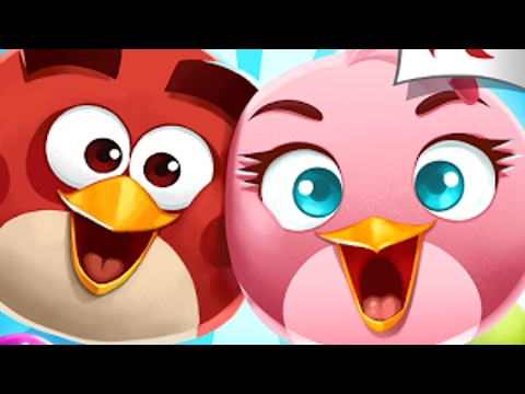 Видео: Обзор игры Angry Birds POP (Злые Птички: ПОП) Лопаем пузырьки :D
