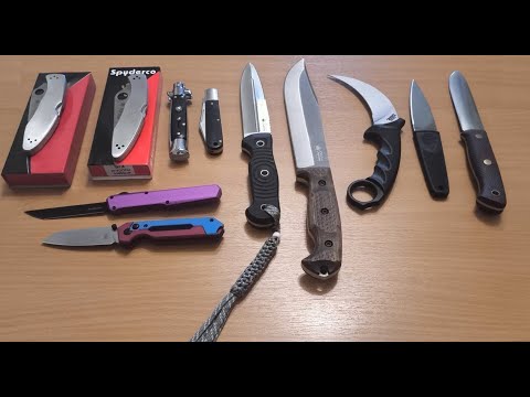 Видео: Моя коллекция ножей часть 2