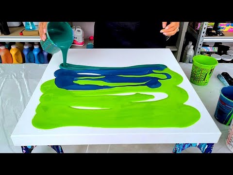 Видео: Я сделал это!! Поле прекрасных цветов - 3D акриловая живопись - жизнь в цвете