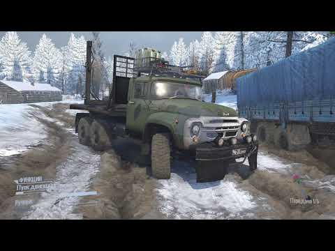 Видео: SpinTires (MR) - Зима на пороге..