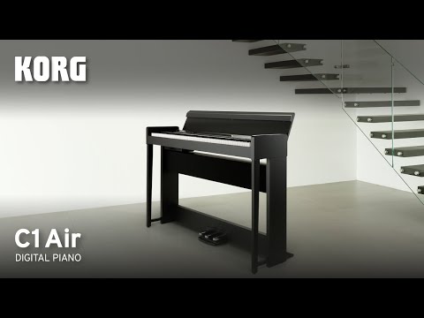 Видео: Современное цифровое пианино KORG C1 Air
