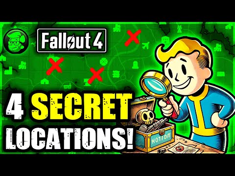Видео: Fallout 4: 4 секретных места, которые вы никогда не находили!