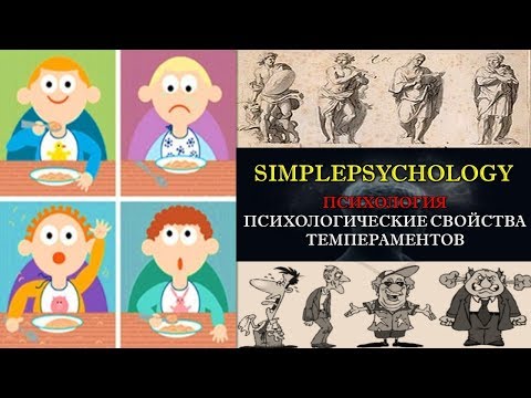 Видео: Психология. Психологические характеристики темпераментов.
