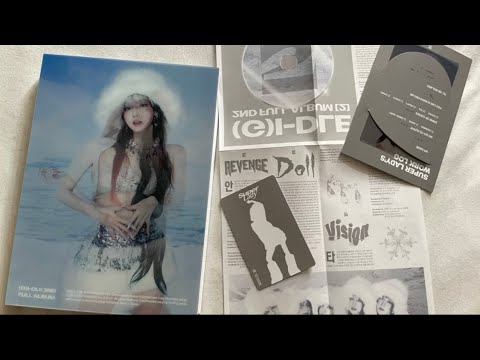 Видео: распаковка альбома (G)I-DLE “2” /// K-pop album unboxing