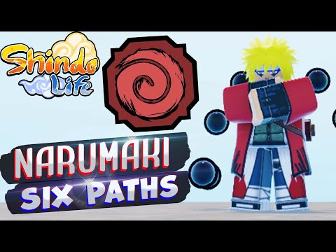Видео: Шиндо Лайф Нарумаки 6 путей ОБЗОР 😱 Shindo Life Narumaki Six Paths