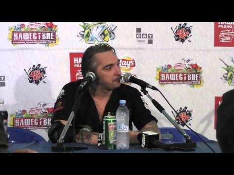 Видео: Михаил Горшенёв (Горшок) - пресс-конференция «НАШЕСТВИЕ 2013»