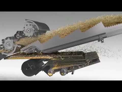 Видео: Принцип работы зерноуборочного комбайна.