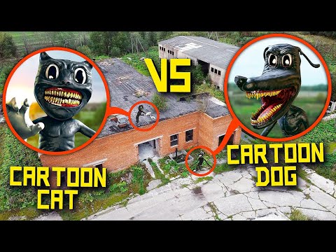 Видео: Серия 6 - МОЙ ДРОН СНЯЛ CARTOON DOG напал на CARTOON CAT! **картун дог существует**