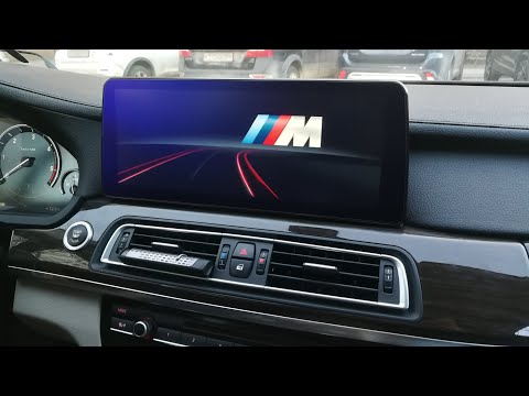 Видео: Установка 12.3" Android в BMW F01 7й серии  / Installation 12.3" Android HU in BMW F01