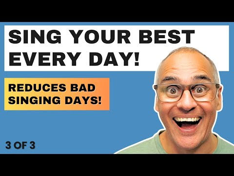 Видео: Пойте как можно лучше каждый день (просто и мощно) Видео 3 из 3