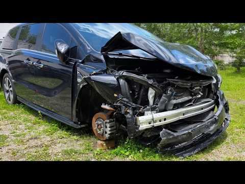 Видео: 2023 HONDA ODYSSEY"TOTAL FRONT-END DESTRUCTION! CAN THIS VAN ВE SAVED?"