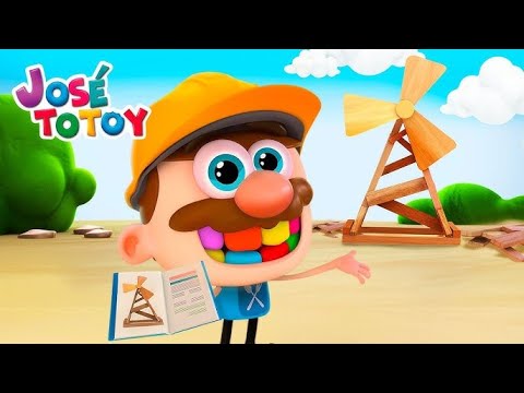 Видео: Детский мультфильм Тотой | История о ветряных мельницах Жозе Тотой!!!