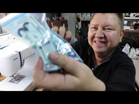 Видео: Janome Skyline S6 предпродажная подготовка