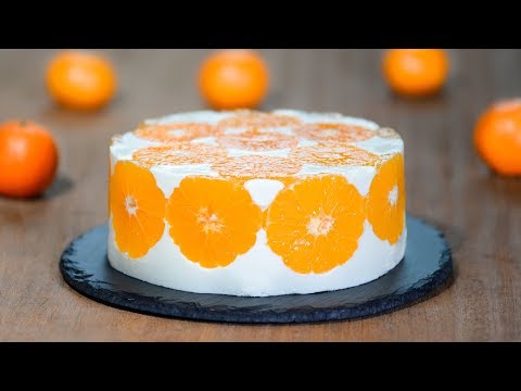 Видео: Мандариновый Муссовый Торт