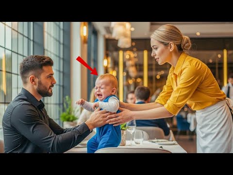 Видео: «Младенец миллиардера-CEO без конца плакал в ресторане — пока официантка не успокоила его...»